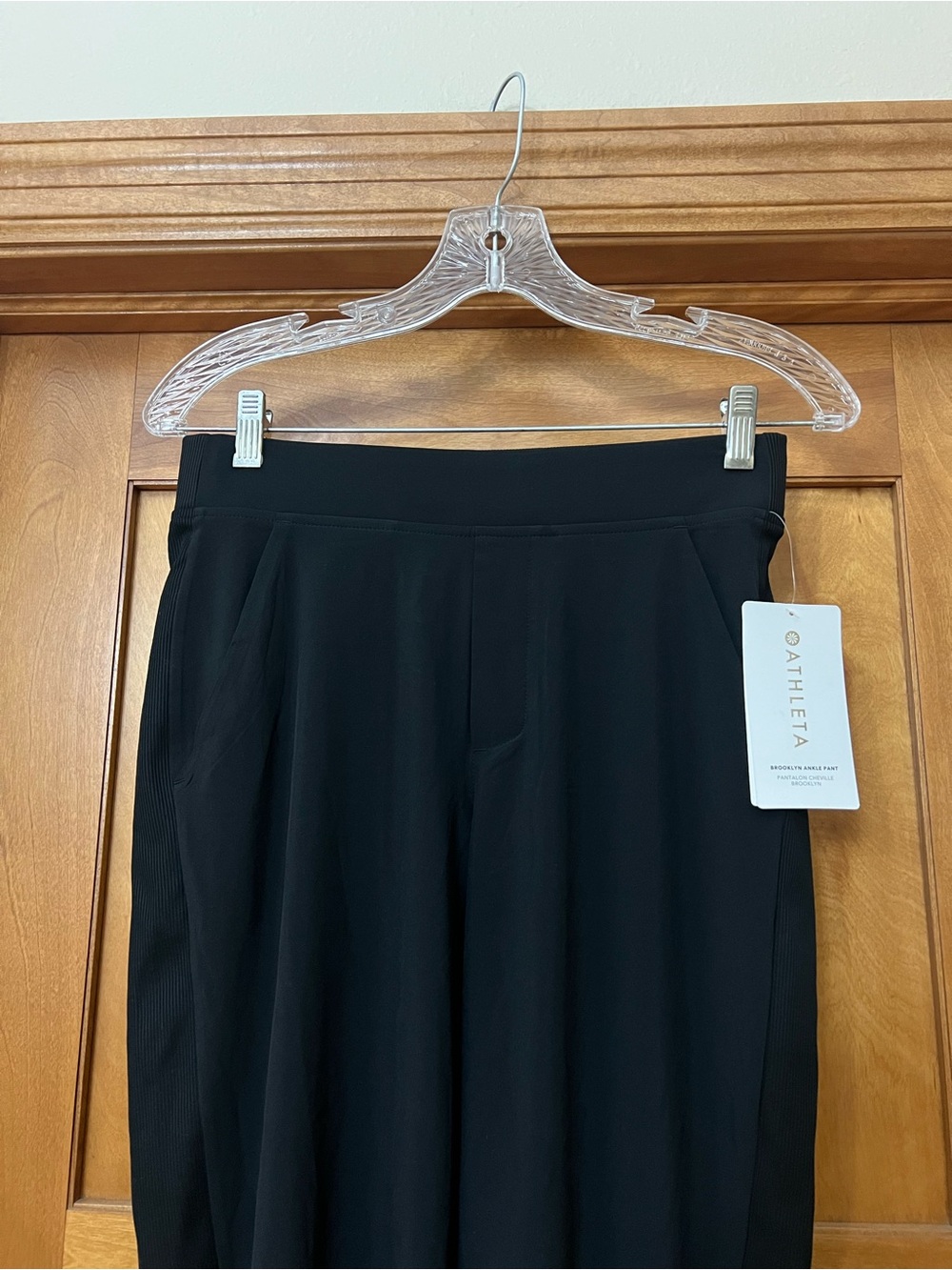 Athleta Brooklyn Ankle Pant Pants Size 4 Black NWT - Picture 2 of 13